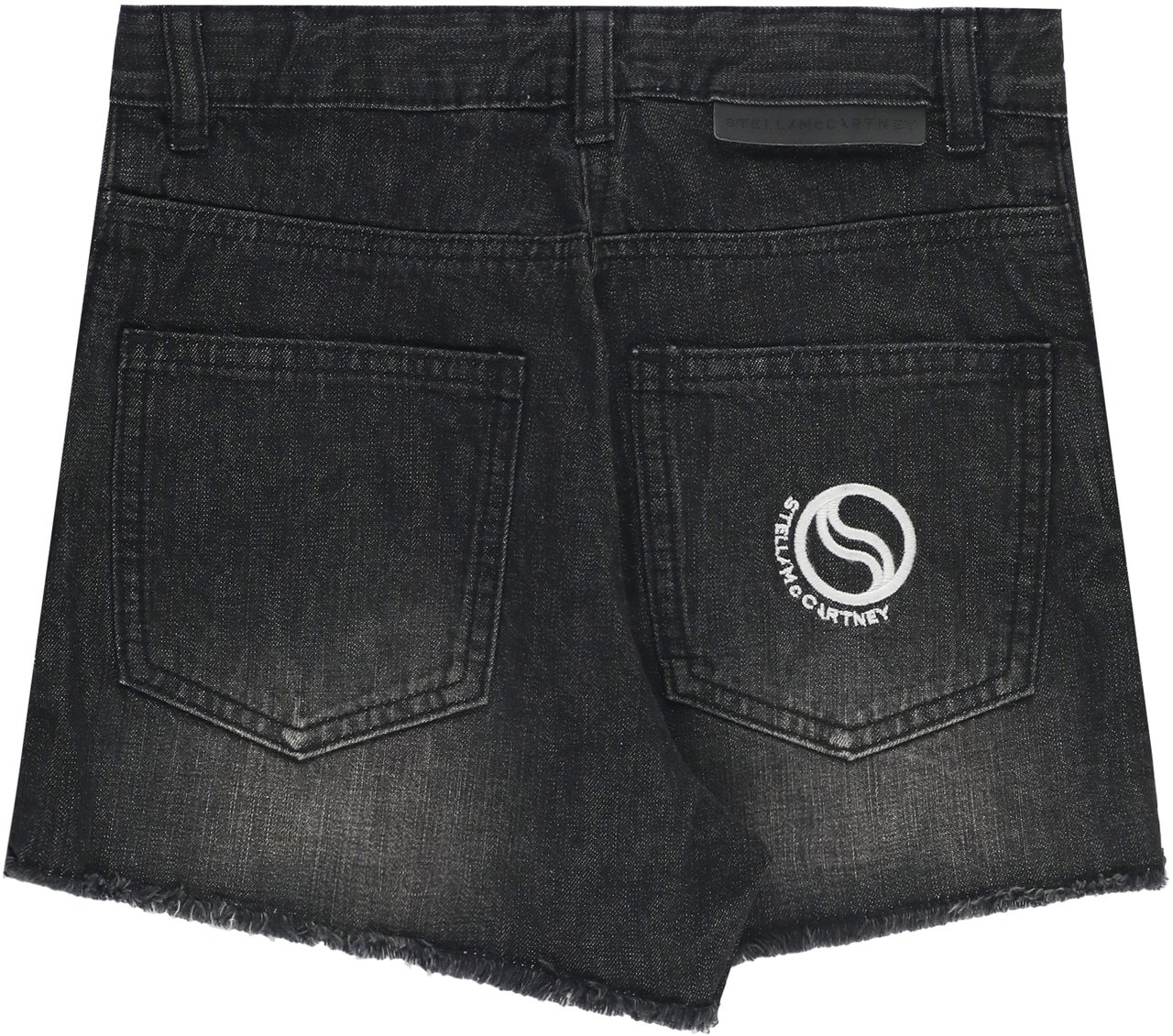 Stella McCartney Shorts Black Donkergrijs