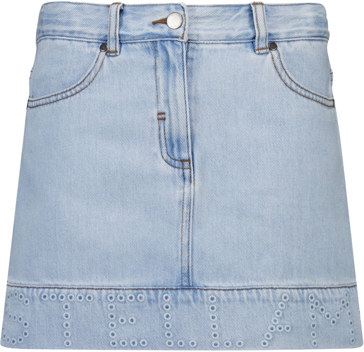 Stella McCartney Stella McCartney Kinder Meisjes Rokje In Jeans Blauw