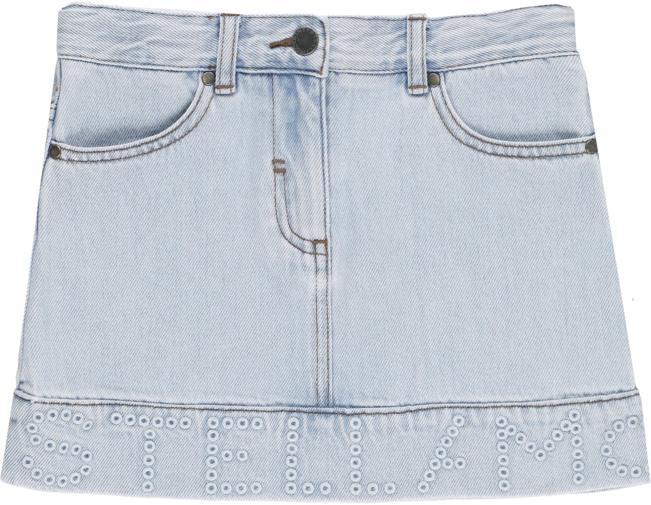 Stella McCartney Skirts Celeste Lichtblauw