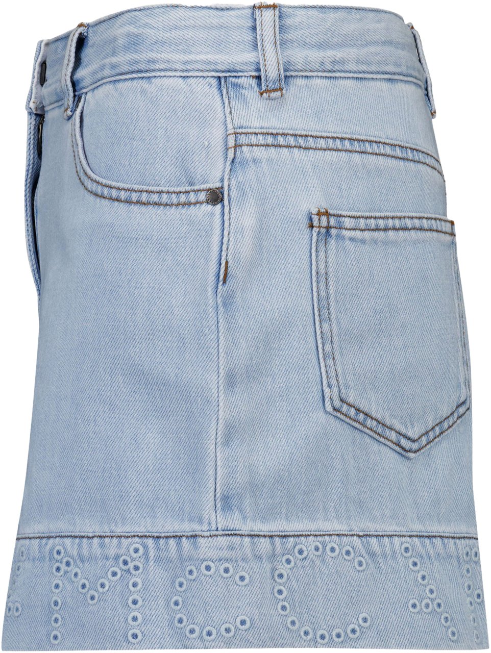 Stella McCartney Stella McCartney Kinder Meisjes Rokje In Jeans Blauw