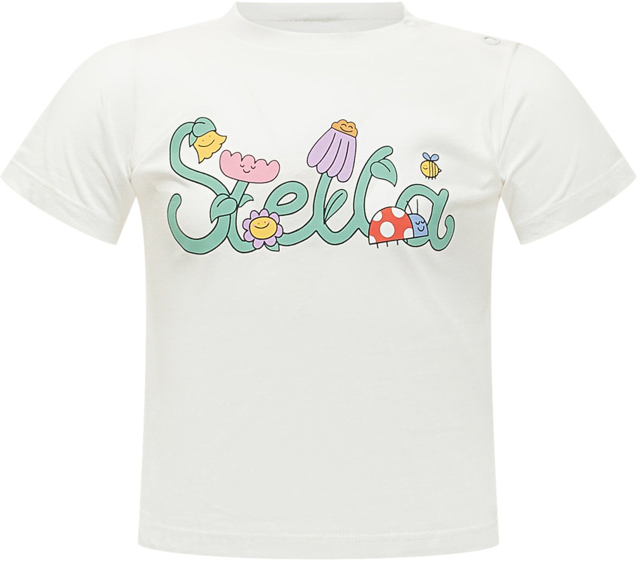 Stella McCartney T-Shirt con Stampa Wit