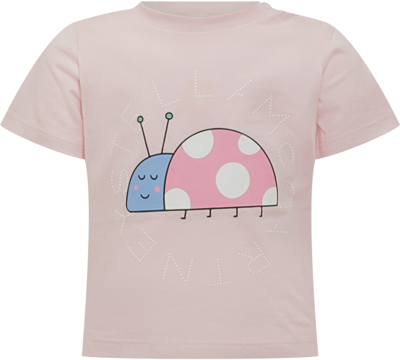 Stella McCartney T-Shirt con Stampa Grafica Roze