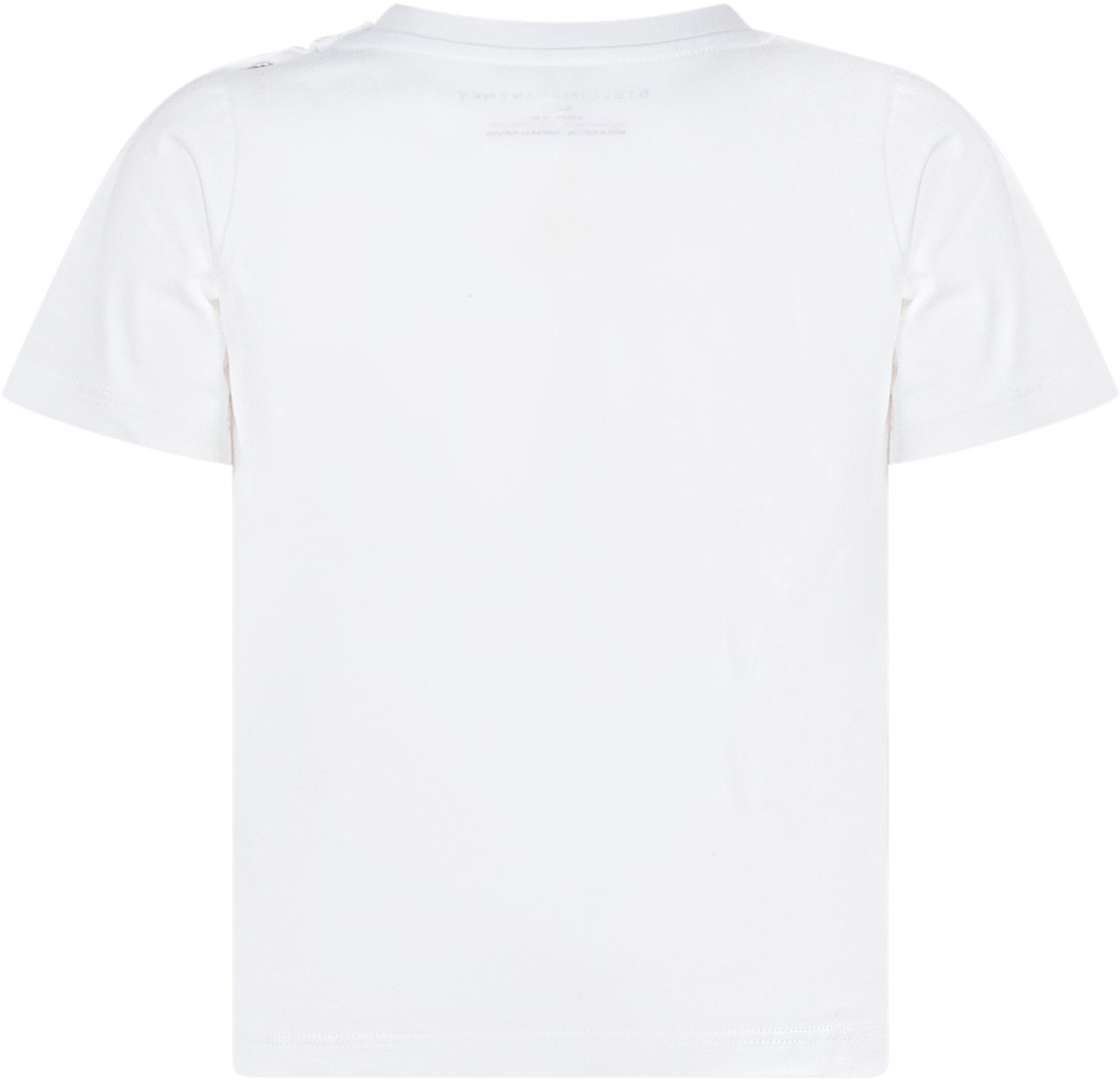 Stella McCartney T-shirt con Stampa Pesce e Girocollo Wit