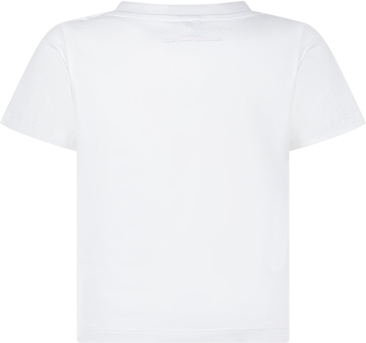 Stella McCartney T-shirt con Stampa Balene e Girocollo Wit