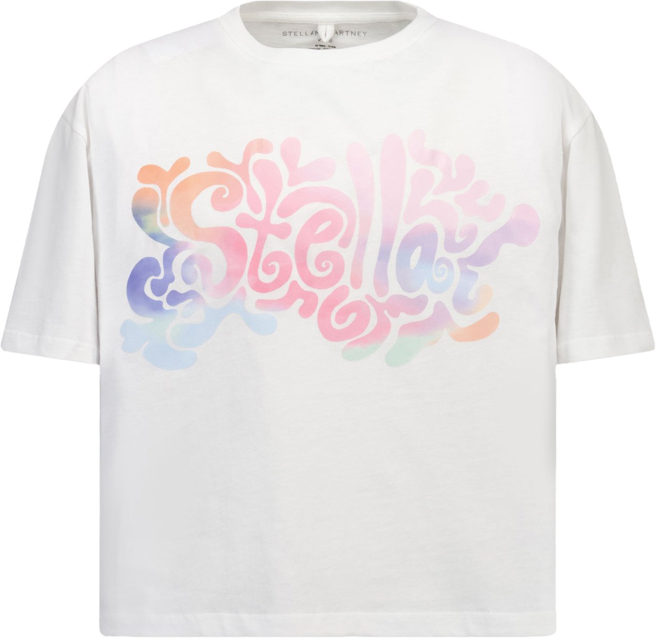 Stella McCartney Stella McCartney Kinder Meisjes T-Shirt In Wit Wit