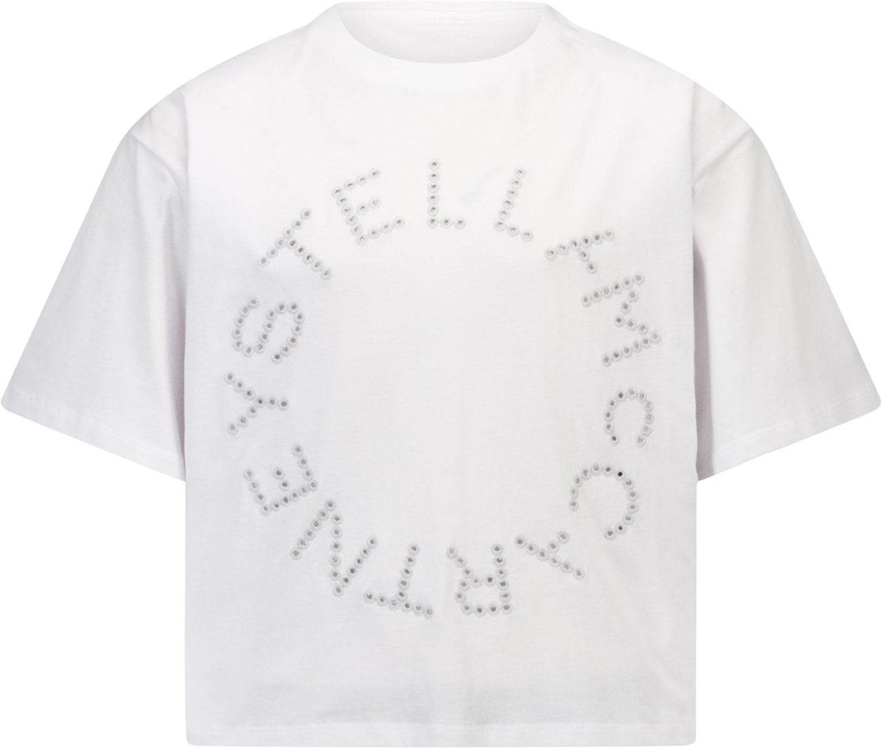 Stella McCartney Stella McCartney Kinder Meisjes T-Shirt In Wit Wit