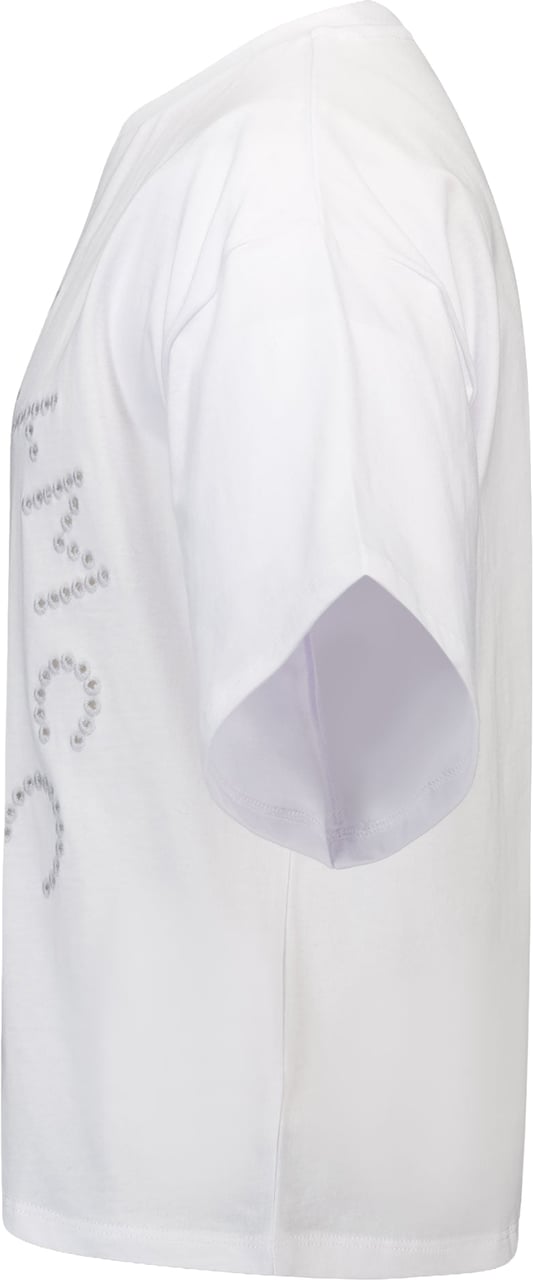 Stella McCartney Kinder Meisjes T-Shirt In Wit Wit