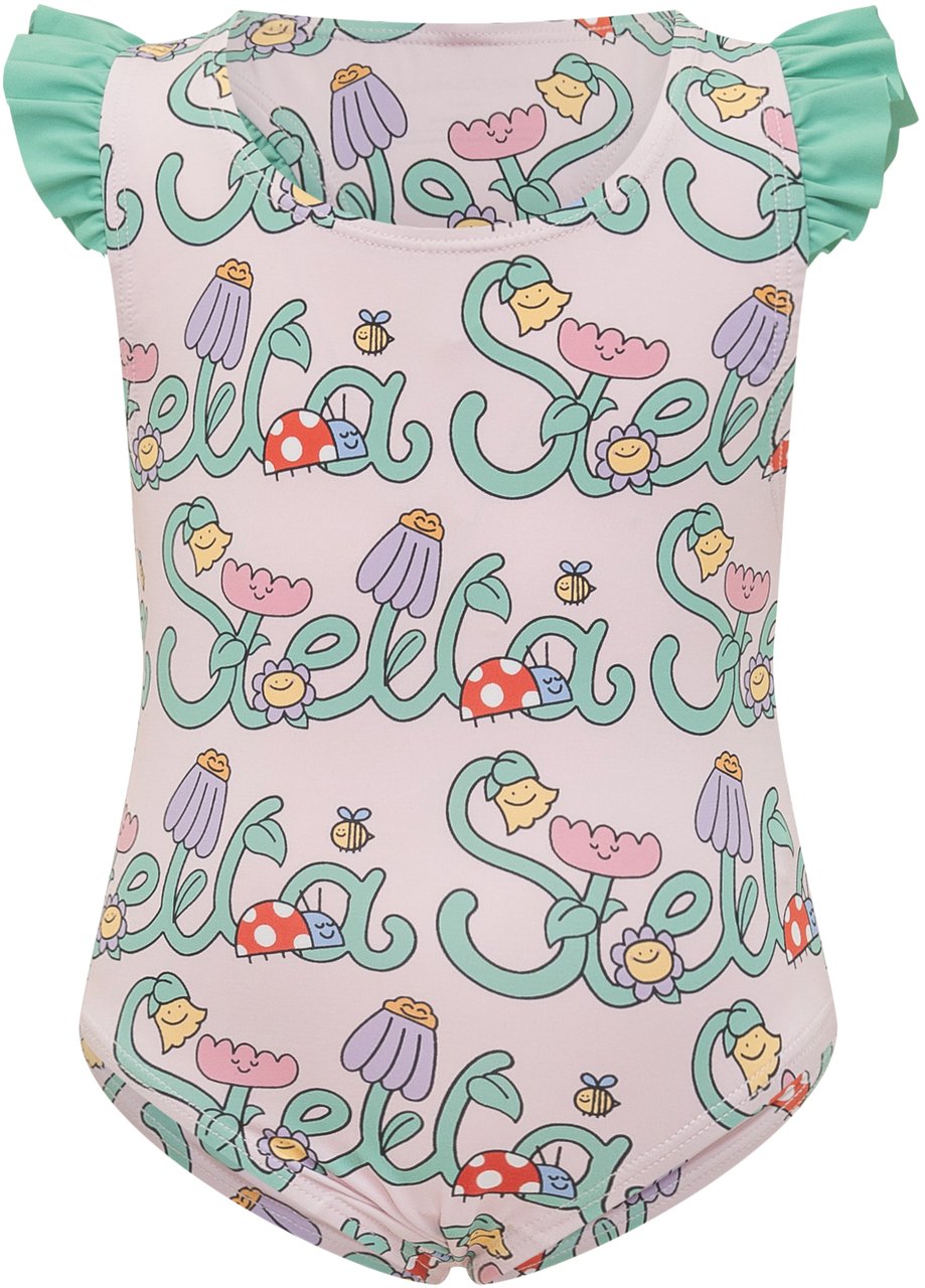 Stella McCartney Costume Intero con Stampa Fantasia Divers