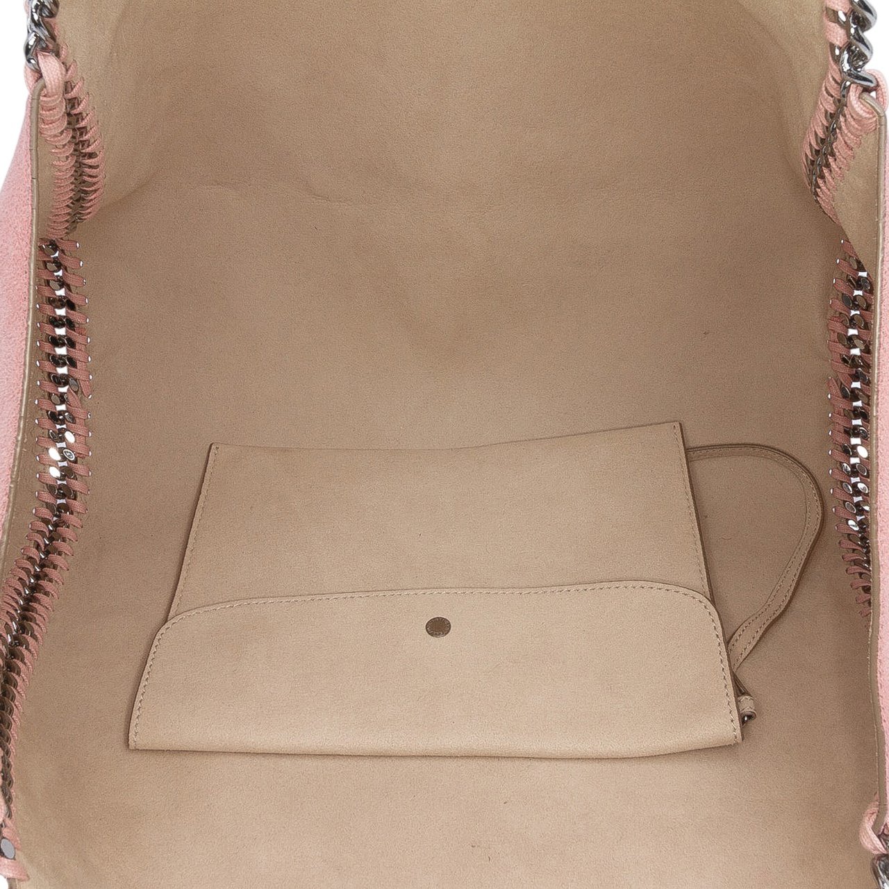 Stella McCartney Shaggy Deer Falabella Reversible Tote Roze