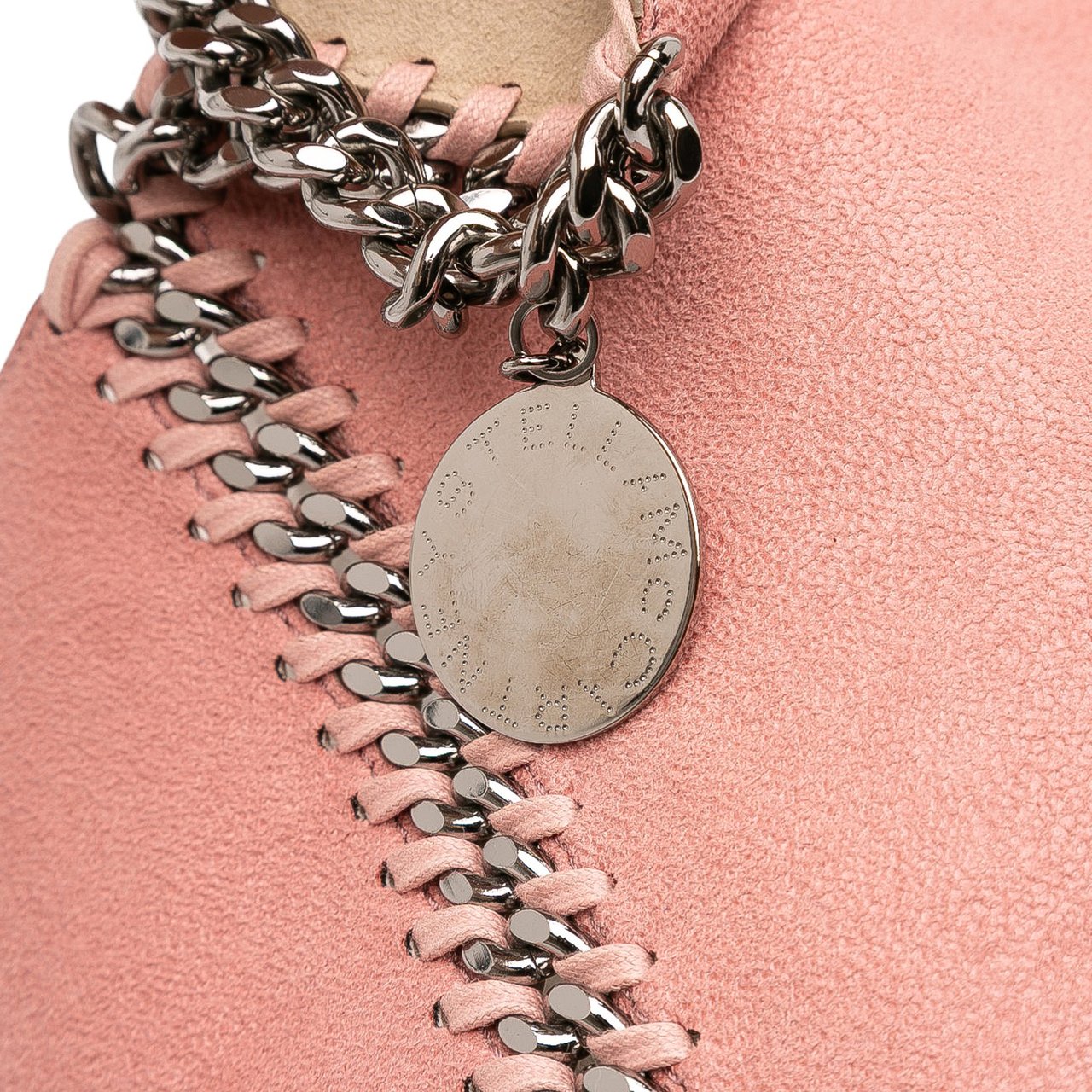 Stella McCartney Shaggy Deer Falabella Reversible Tote Roze