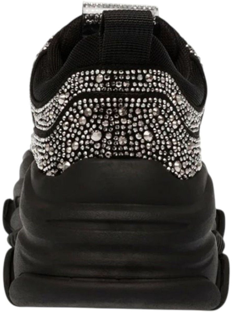 Steve Madden Privy Black/Silver Zwart