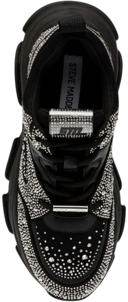 Steve Madden Privy Black/Silver Zwart