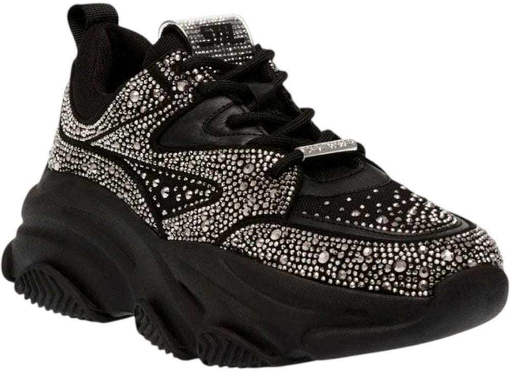 Steve Madden Privy Black/Silver Zwart
