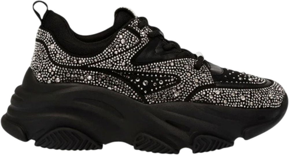 Steve Madden Privy Black/Silver Zwart