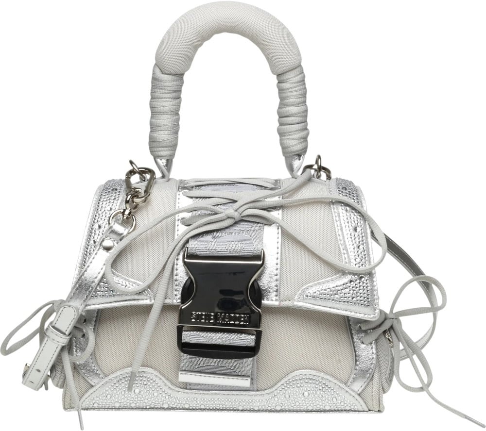 Steve Madden Dames Tas Zilver
