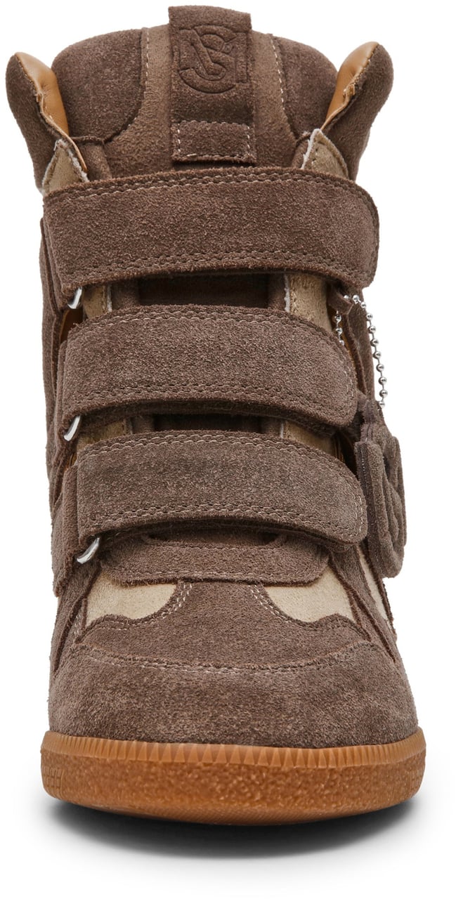 Steve Madden Mavis Wedge Sneaker Taupe