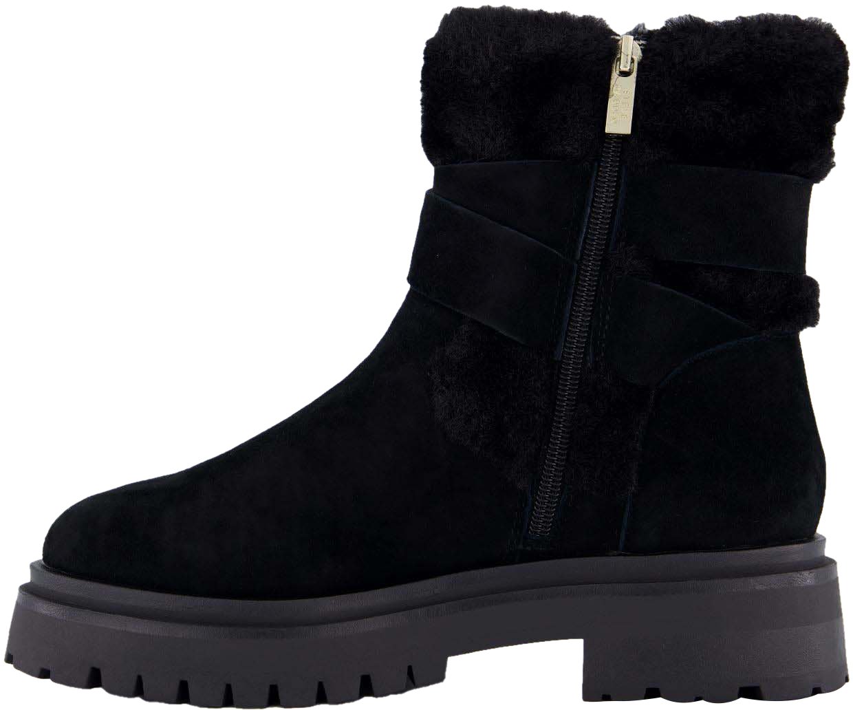 Steve Madden Dames Lodge Booty Zwart Zwart