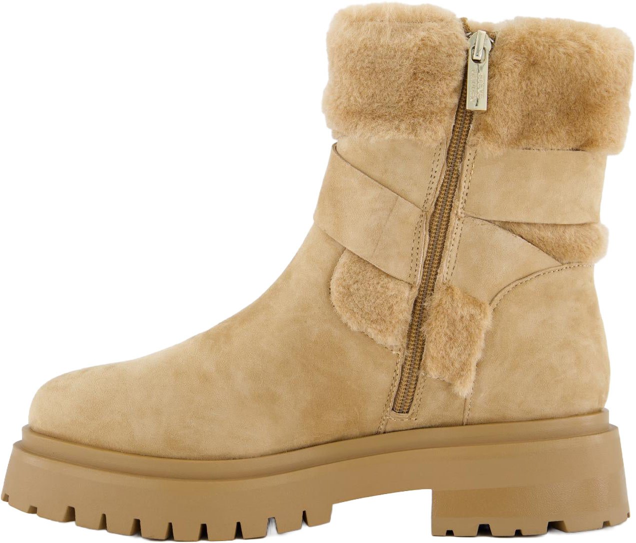 Steve Madden Dames Lodge enkellaarsjes Beige
