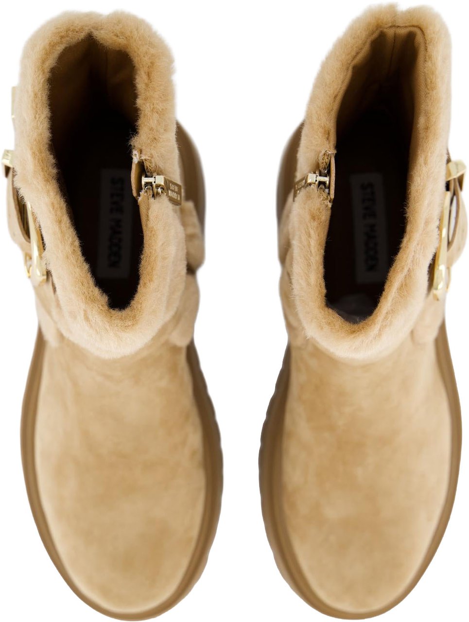 Steve Madden Dames Lodge enkellaarsjes Beige
