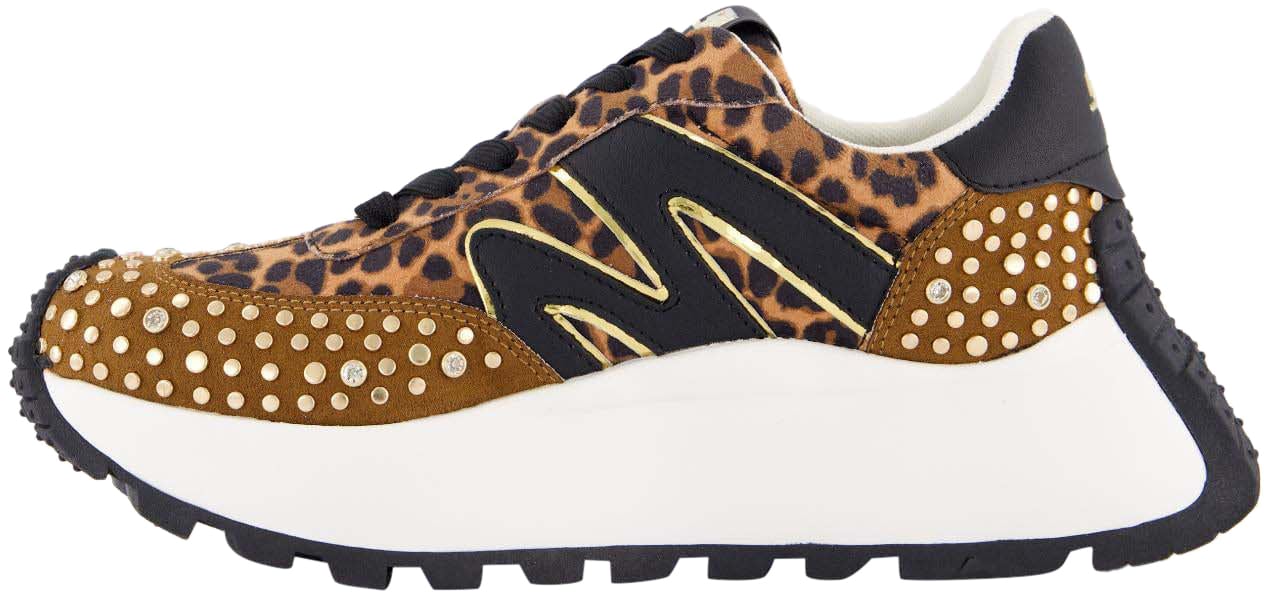Steve Madden Dames Supercampo Sneaker Beige Beige
