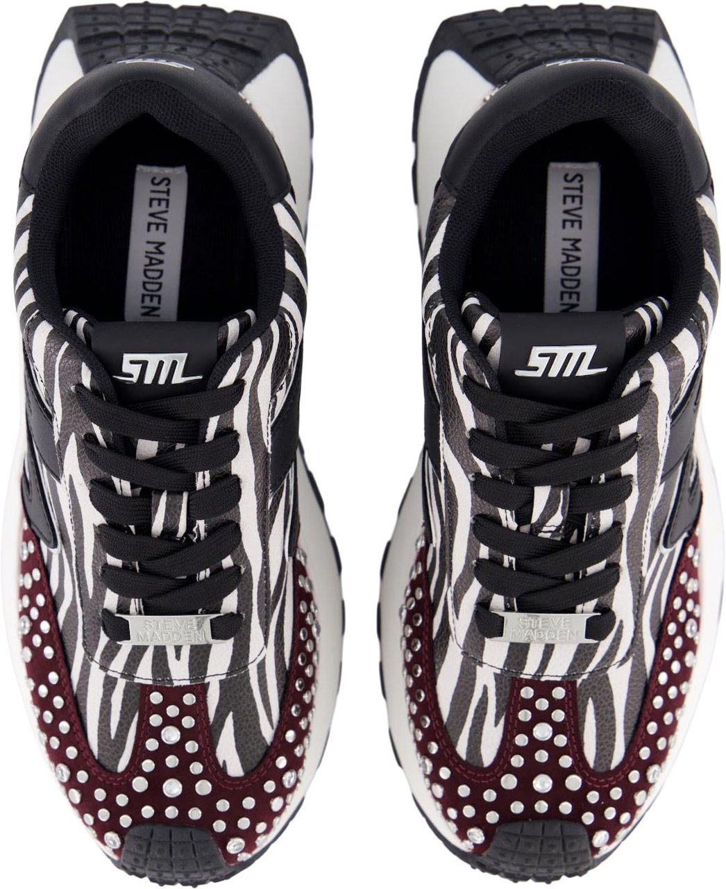 Steve Madden Dames Supercampo Sneaker Rood Rood