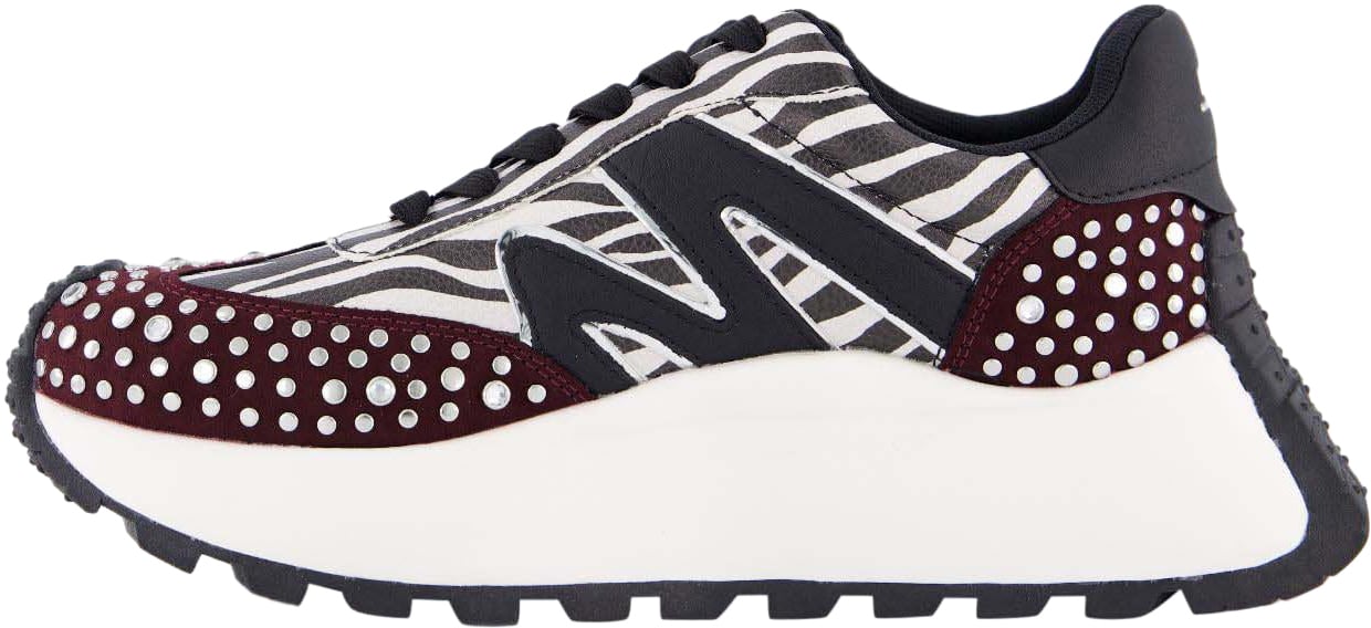 Steve Madden Dames Supercampo Sneaker Rood Rood
