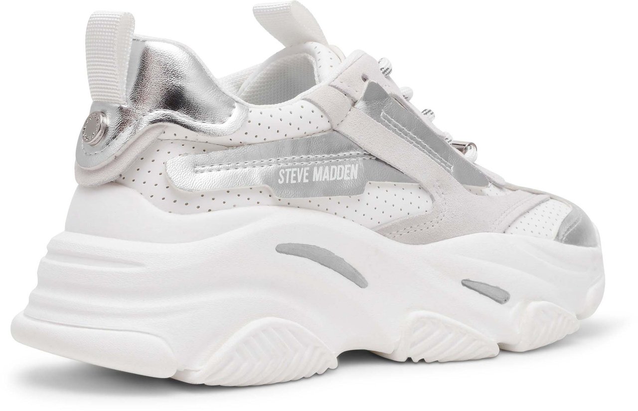 Steve Madden Possesion-Perf Sneakers Wit