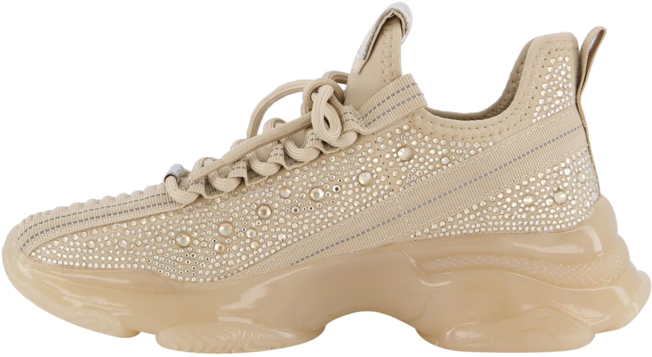 Steve Madden Dames Maxilla-R-E Sneaker Beige