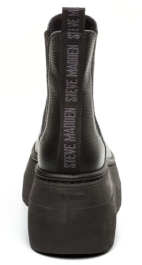 Steve Madden Dames Laars Zwart