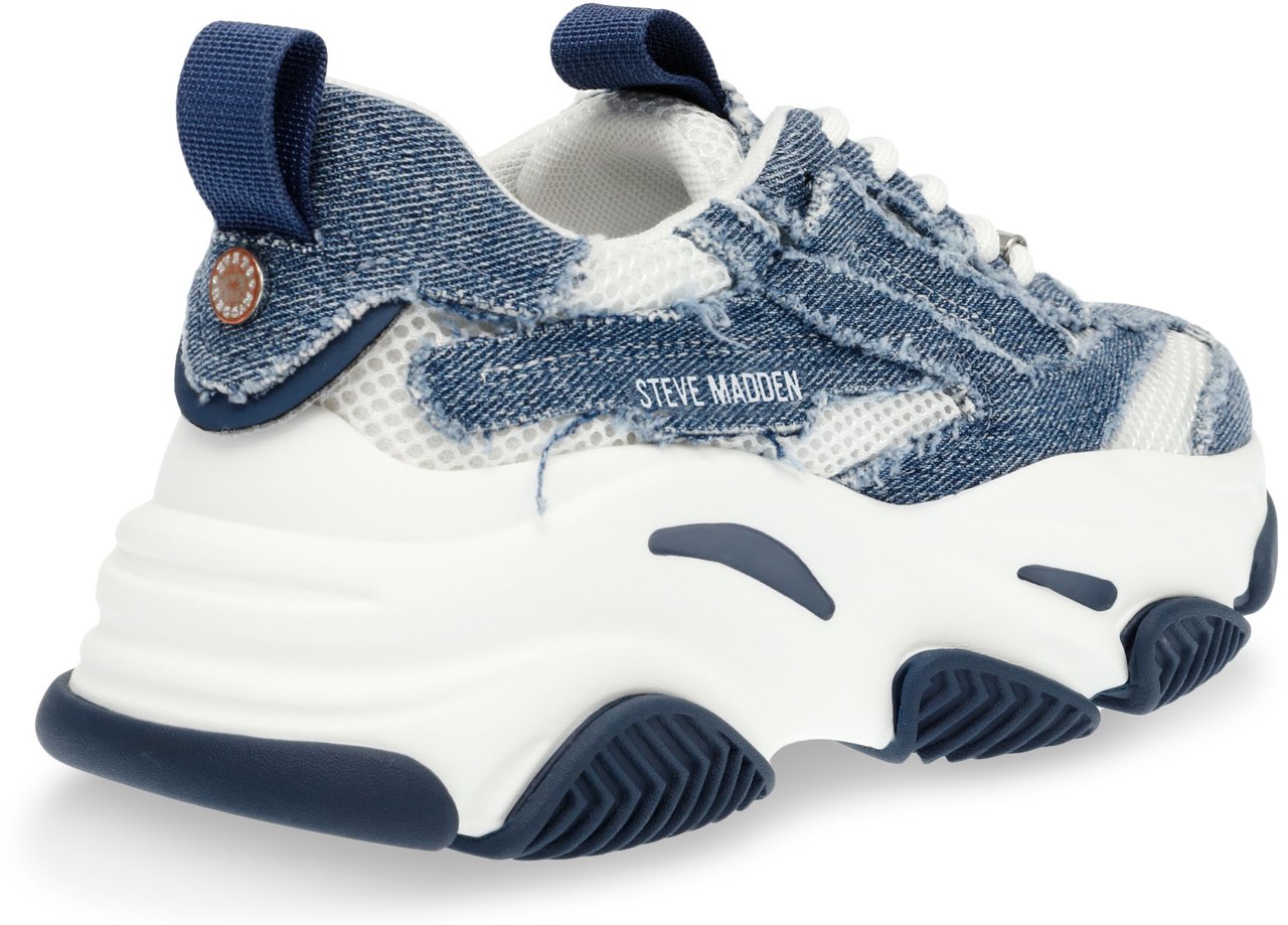 Steve Madden Dames Sneaker Blauw