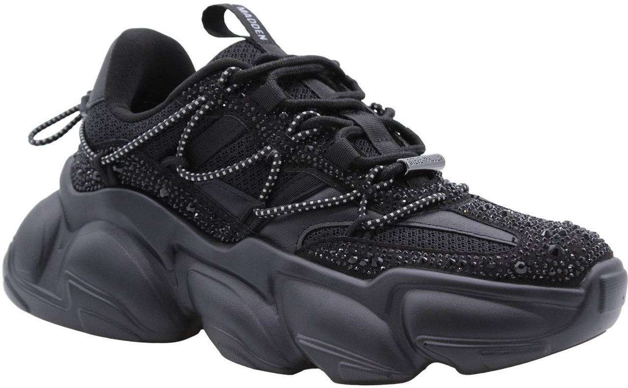 Steve Madden Sneaker Black Zwart