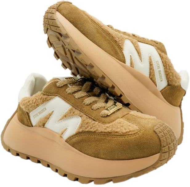 Steve Madden Supercampo-F Sneakers Wit