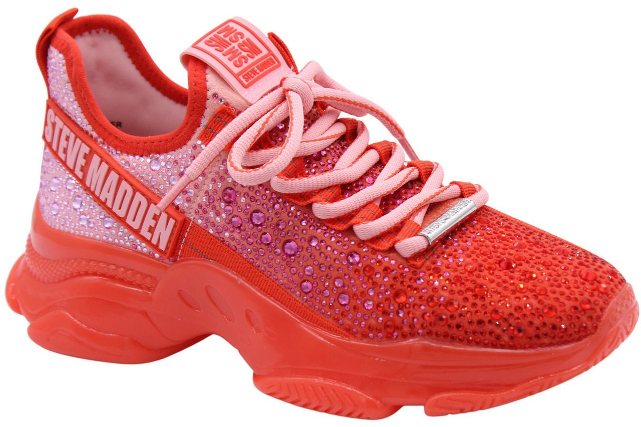 Steve Madden Sneaker Red Rood