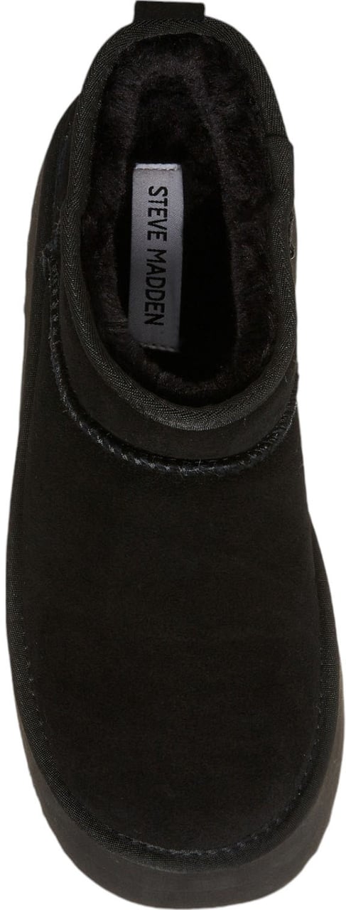 Steve Madden Dames Laars Zwart