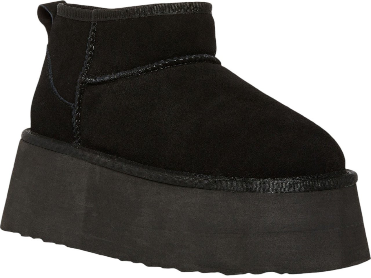 Steve Madden Dames Laars Zwart