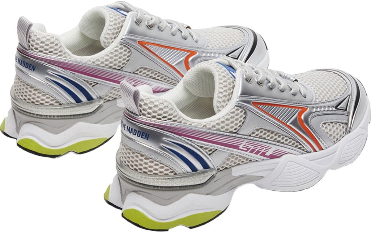 Steve Madden Dames Sneaker Zilver