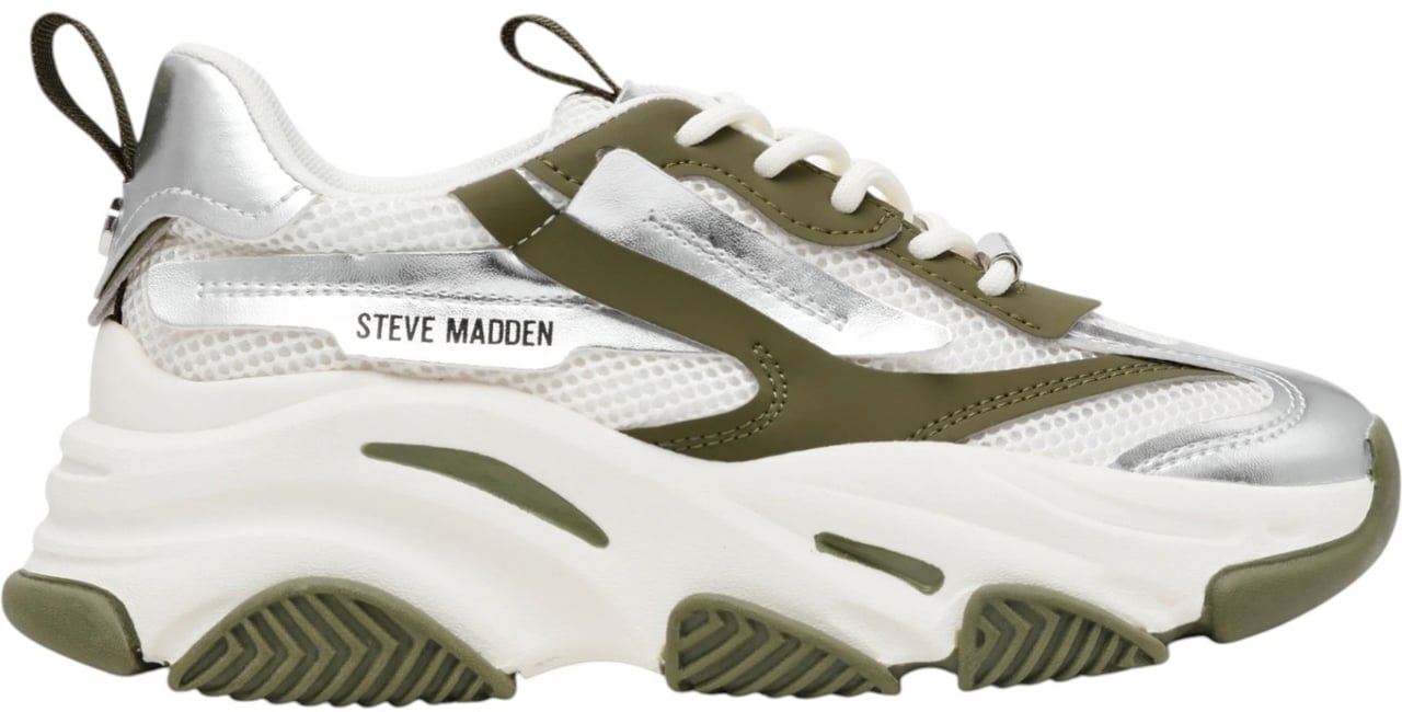 Steve Madden Dames Sneakers Wit