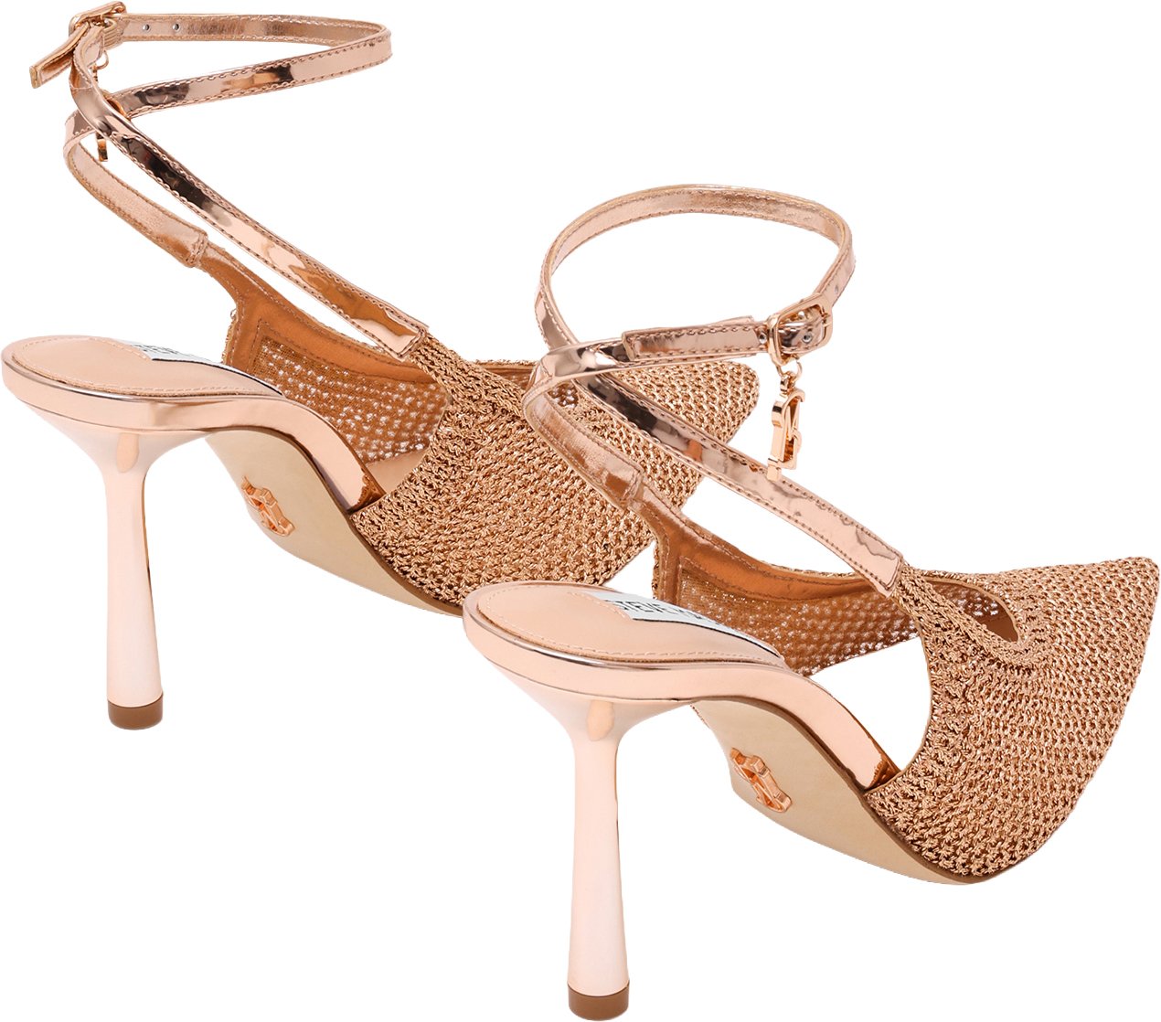 Steve Madden With Heel Rose Gold Roze