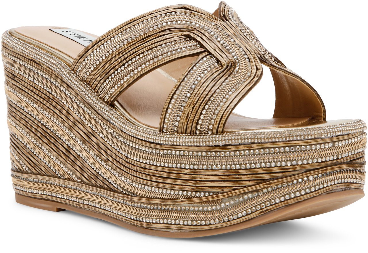 Steve Madden Sandals Rose Gold Beige