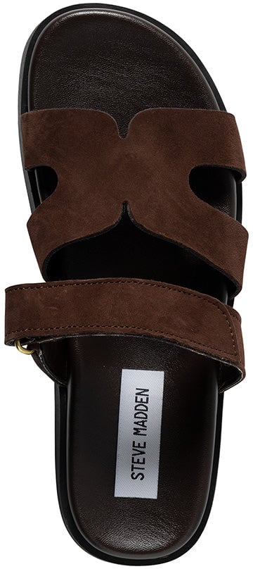 Steve Madden Sandals Dark Brown Bruin