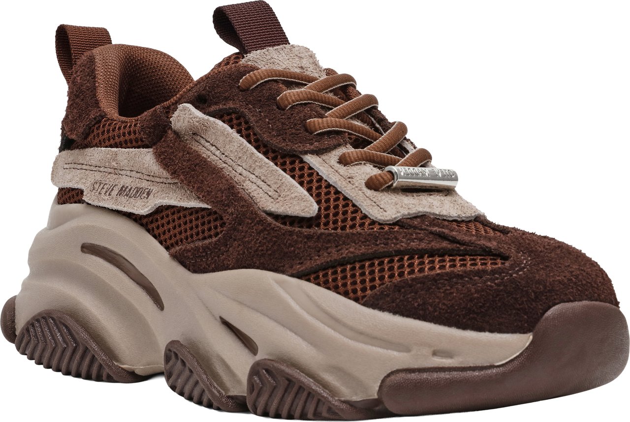 Steve Madden Sneakers Coffee Camoscio Bruin