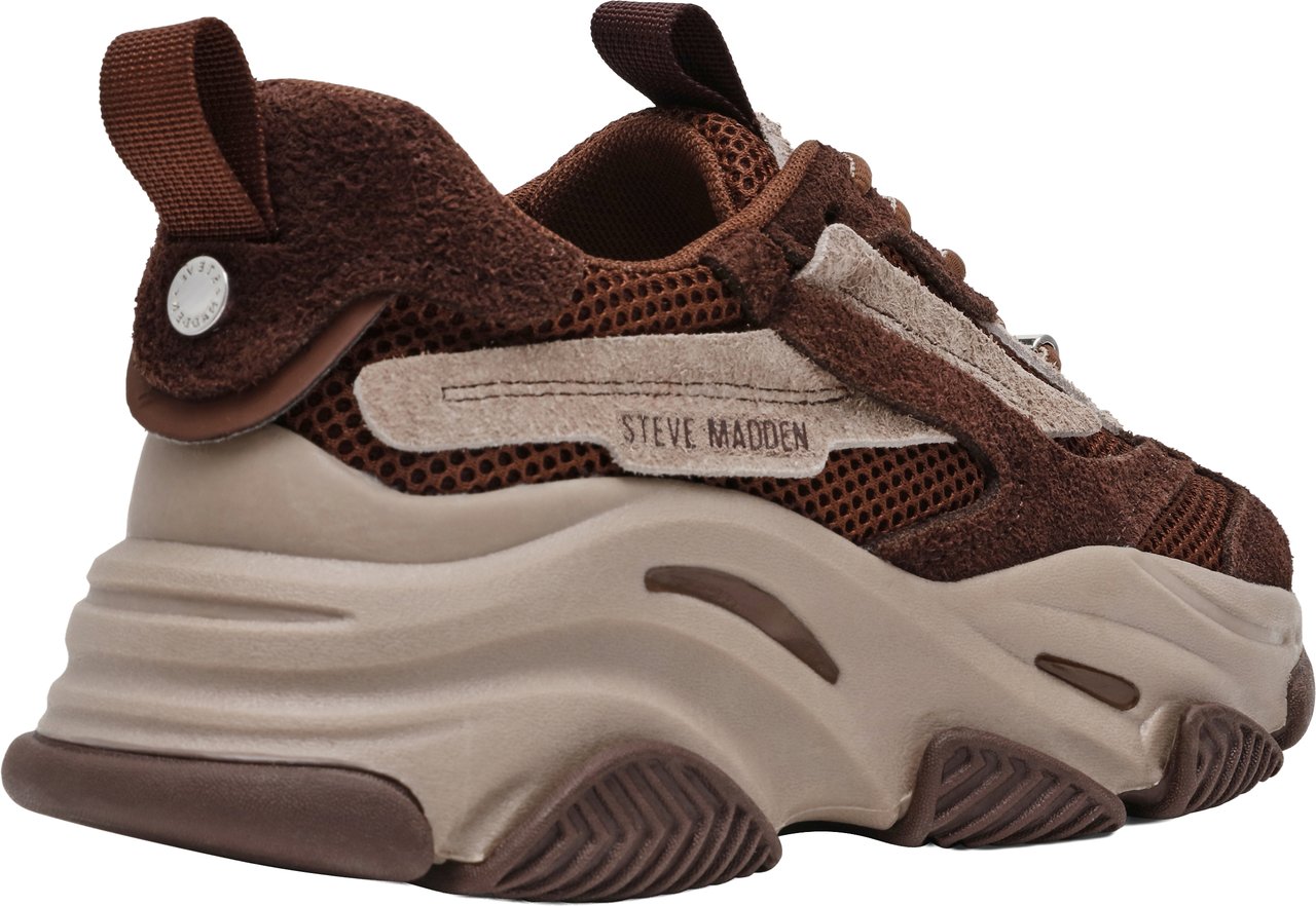 Steve Madden Sneakers Coffee Camoscio Bruin