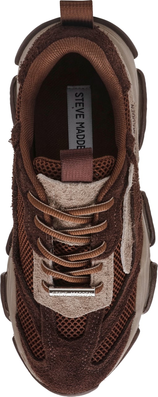 Steve Madden Sneakers Coffee Camoscio Bruin