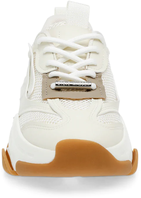 Steve Madden Sneakers Cream Wit