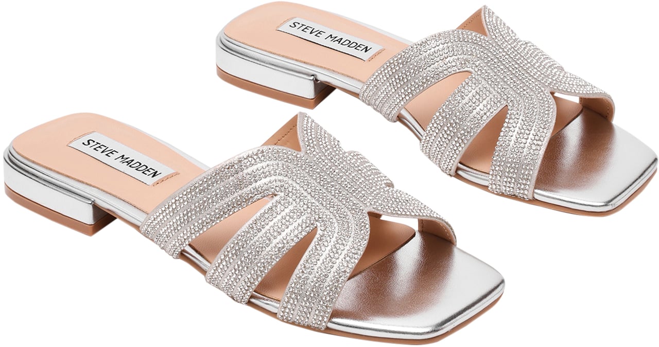 Steve Madden Sandals Silver Zilver