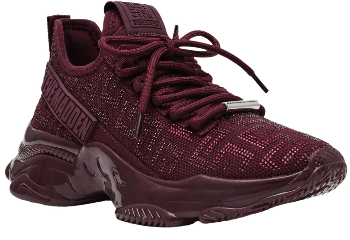 Steve Madden Dames Maxout Sneaker Rood Rood