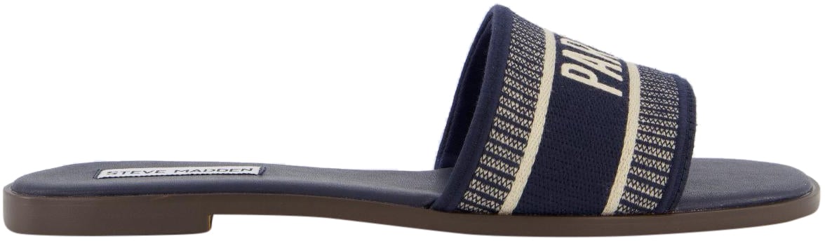 Steve Madden Dames Knox 'Paris' Slipper Blauw Blauw
