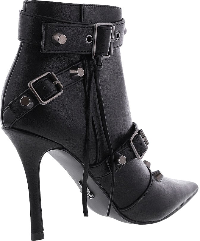 Steve Madden Dames Fortitude Bootie Zwart Zwart