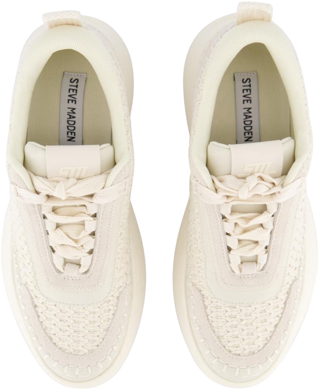 Steve Madden Dames Doubletake Sneaker Wit Wit