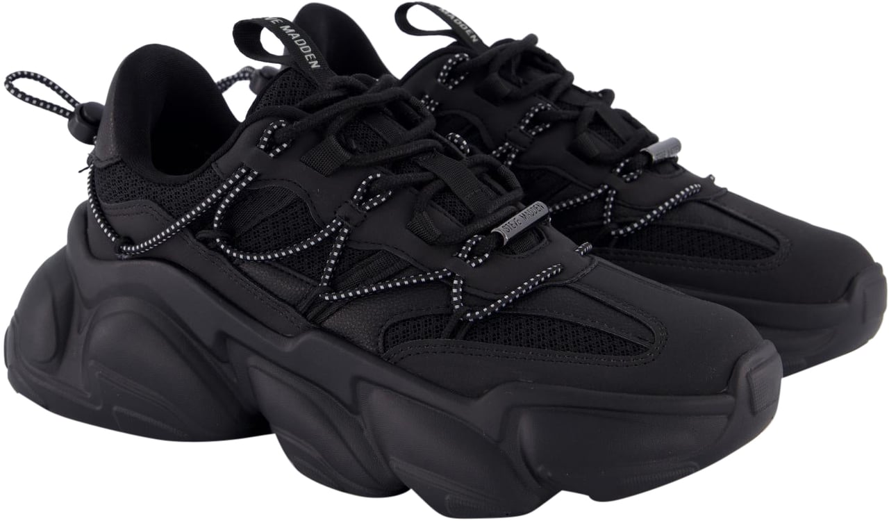 Steve Madden Dames Spectator Sneaker Zwart